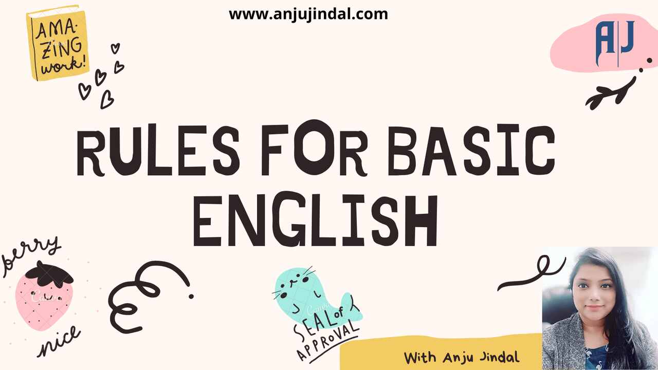 Rules for basic spellings