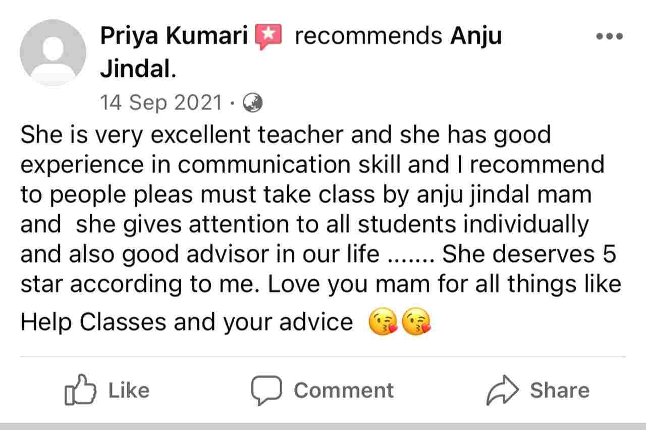 What My Students Say 1