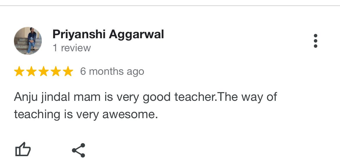 What My Students Say 1