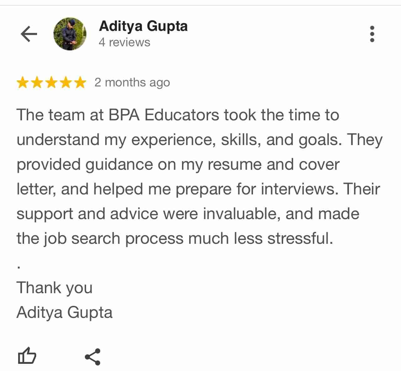 What My Students Say 1