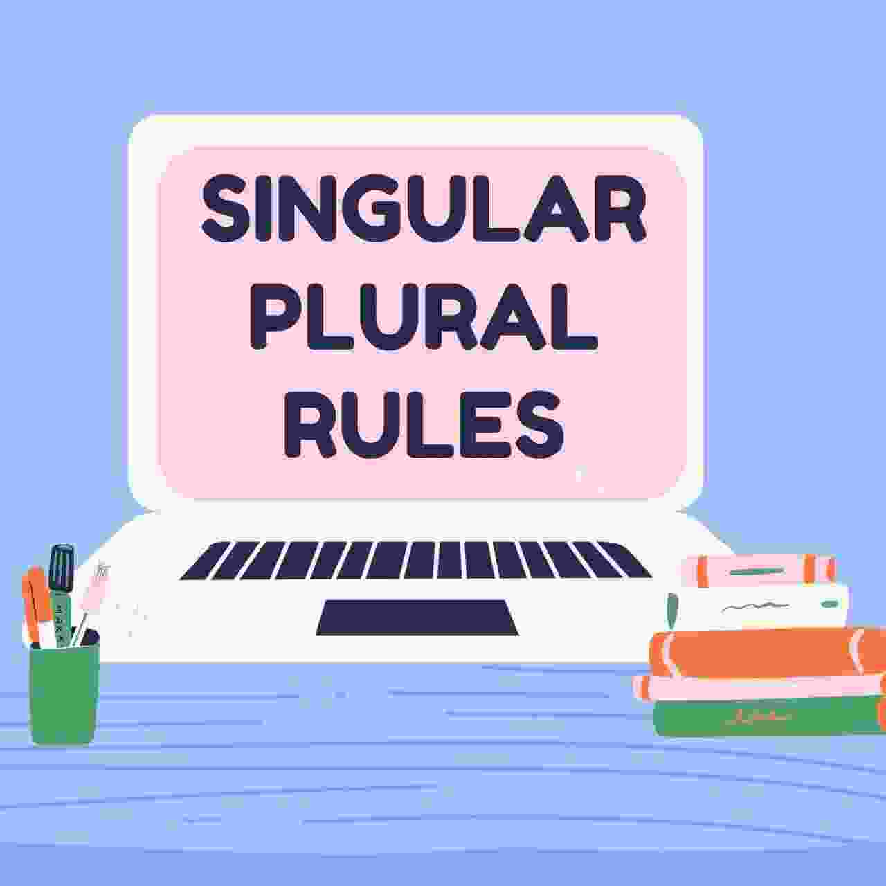 How to form plural of nouns